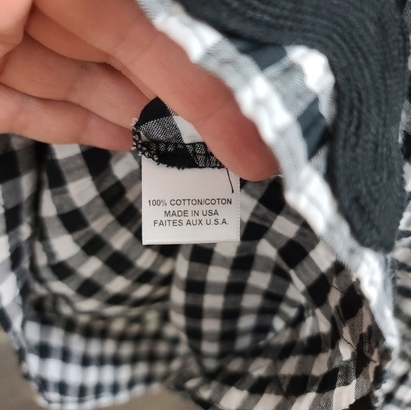 Misa S SMALL Mirela Gingham are Buffalo Checked Plaid Dress - Picture 9 of 9